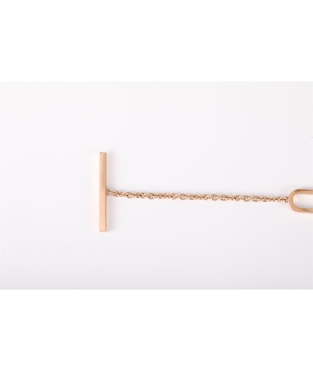 HERMES Золотой браслет из розового золота, фото 6
