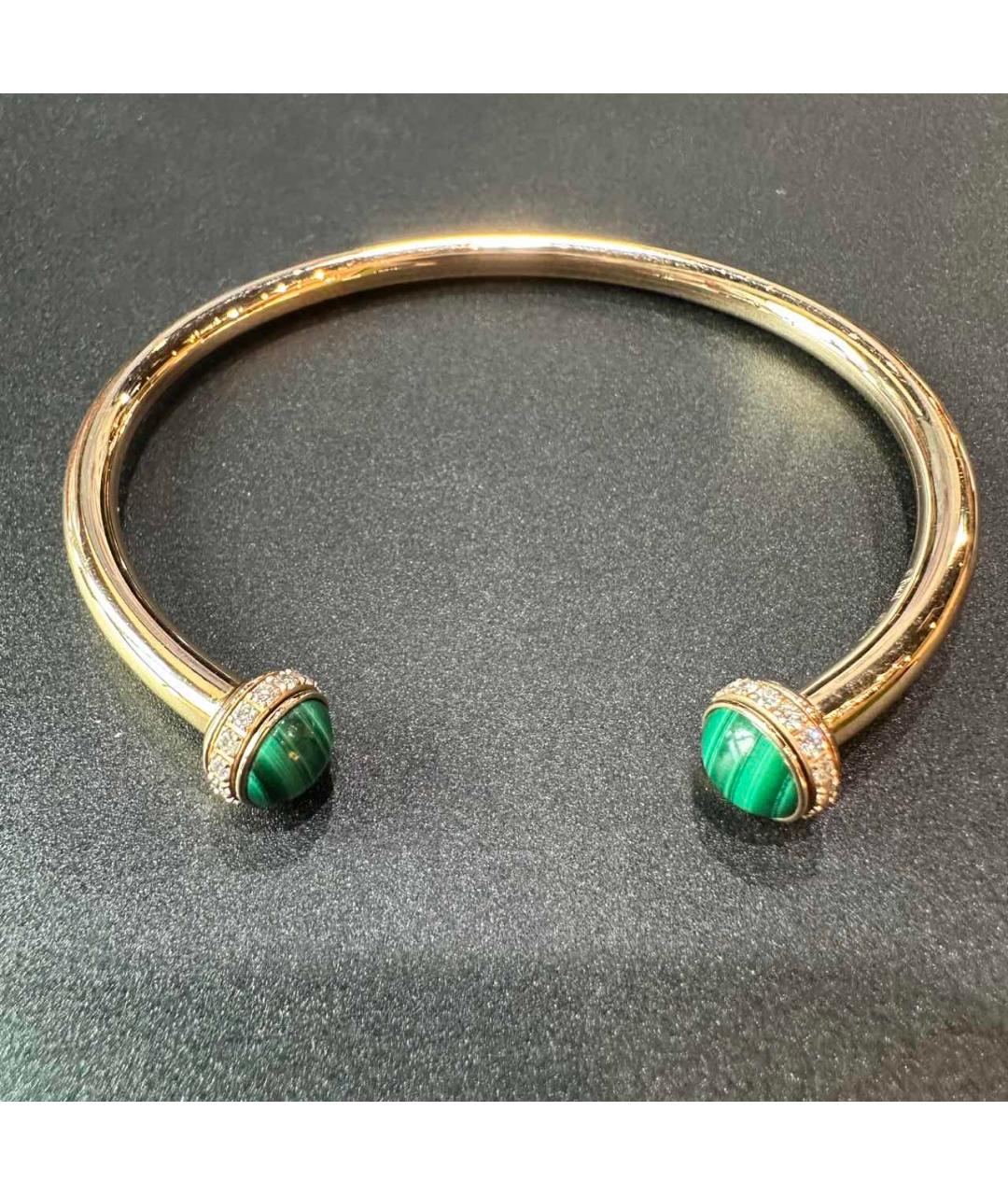 PIAGET Зеленый браслет из желтого золота, фото 5