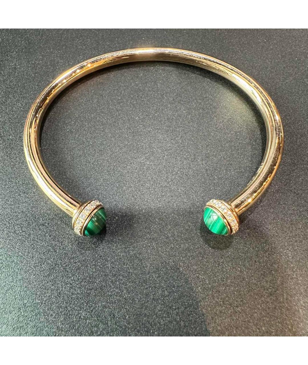 PIAGET Зеленый браслет из желтого золота, фото 2