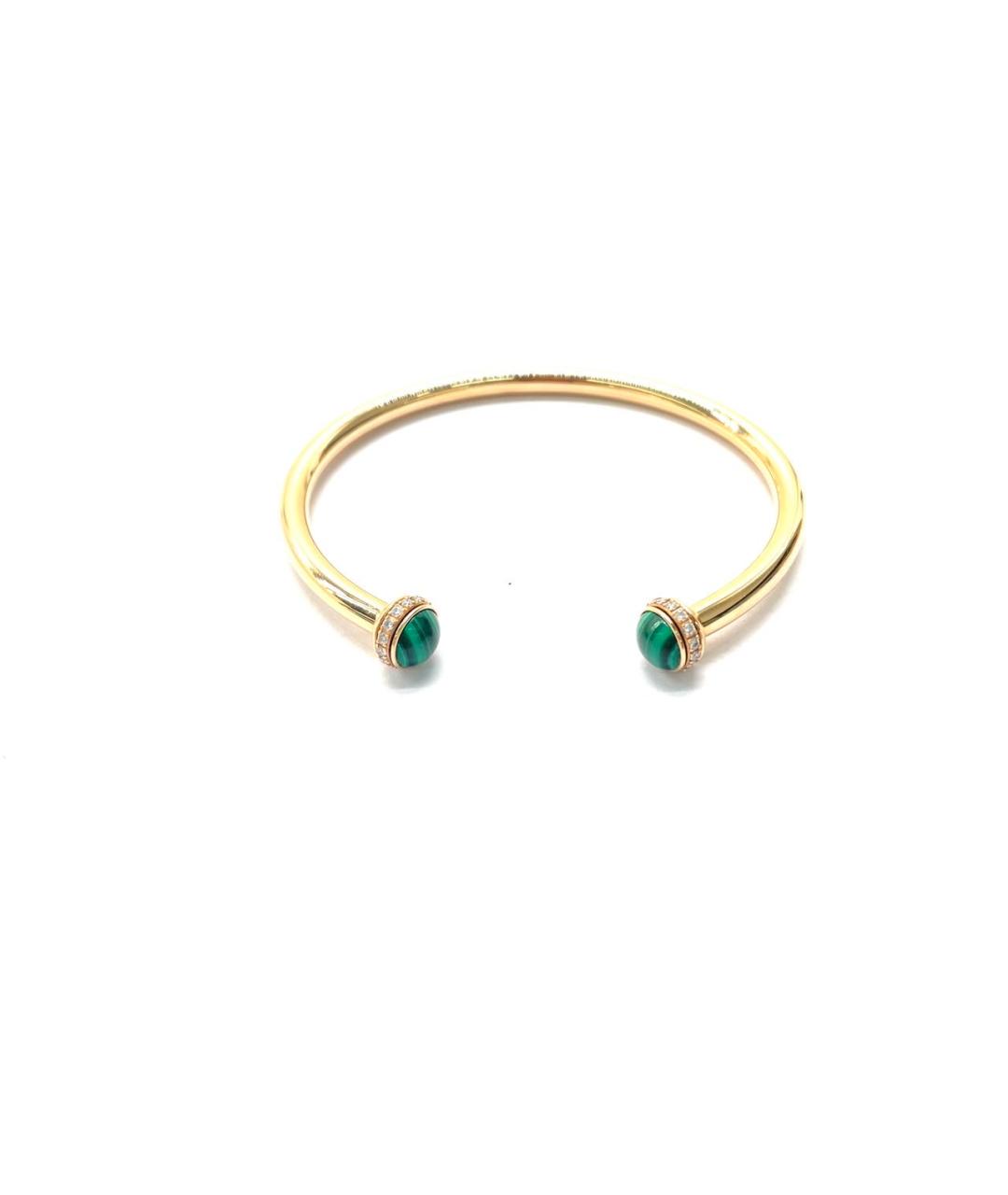 PIAGET Зеленый браслет из желтого золота, фото 10