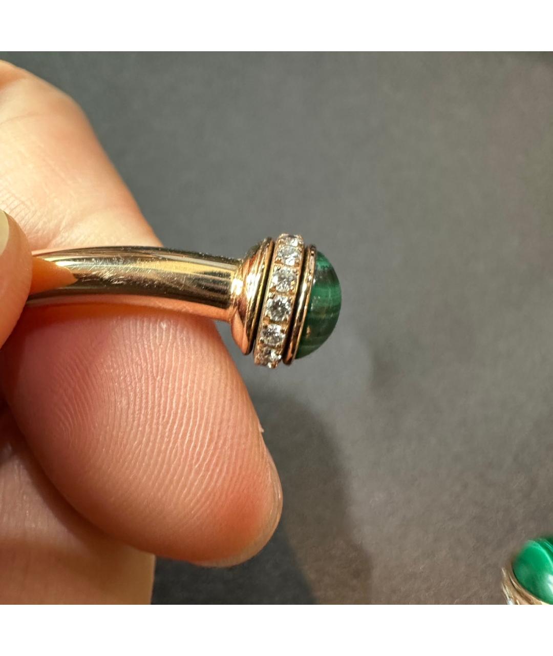 PIAGET Зеленый браслет из желтого золота, фото 3