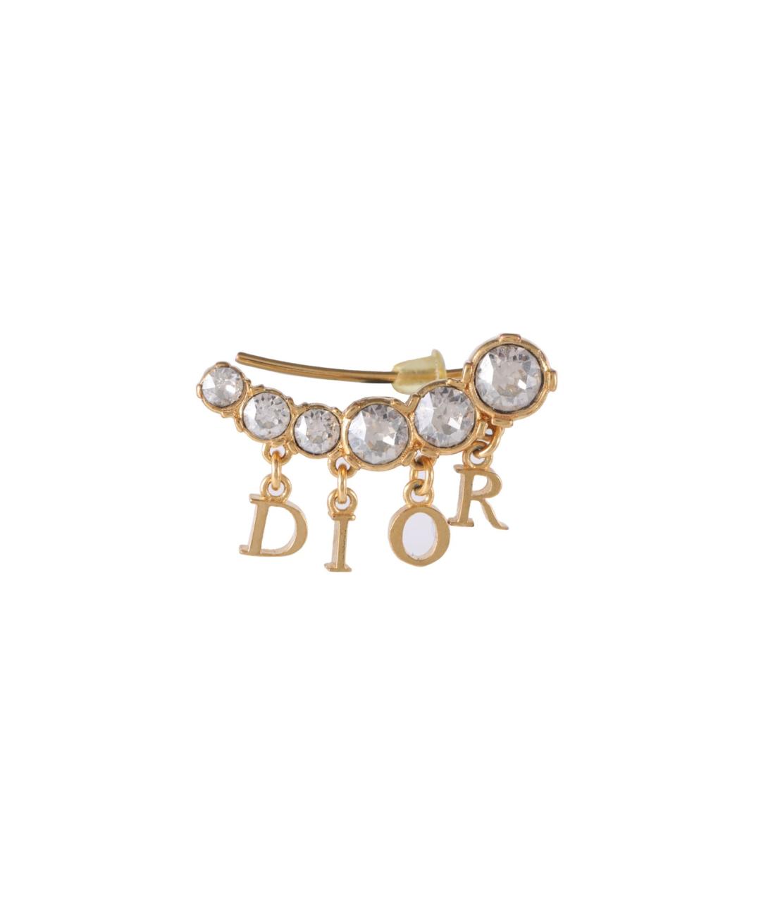 CHRISTIAN DIOR Золотые серьги, фото 1