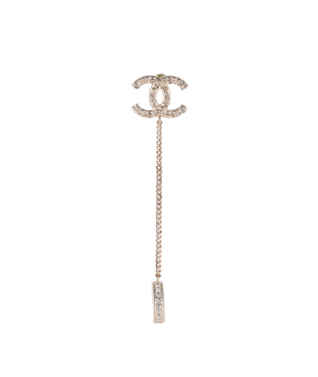 CHANEL Золотые серьги, фото 1