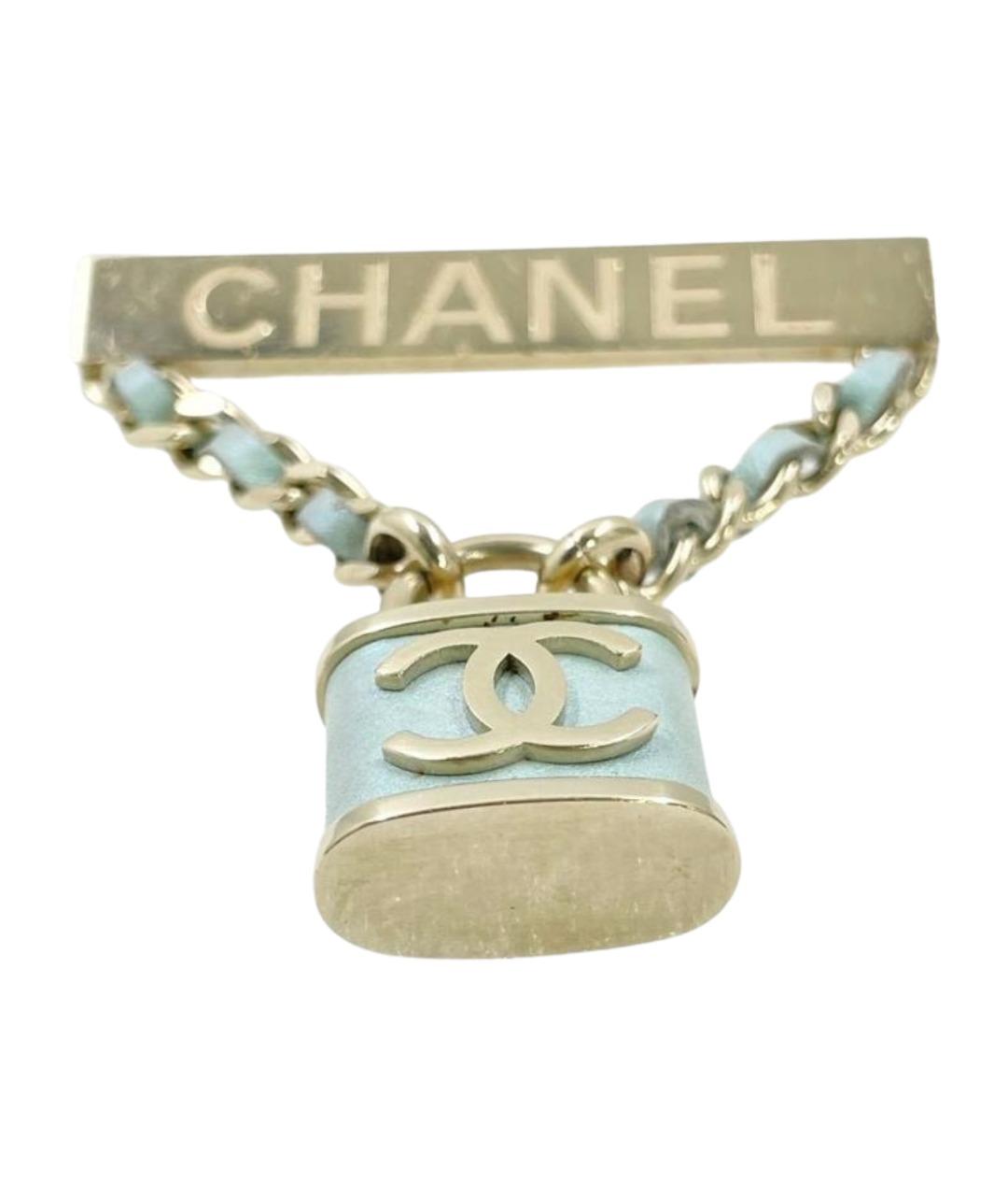 CHANEL Золотая булавка / брошь, фото 1