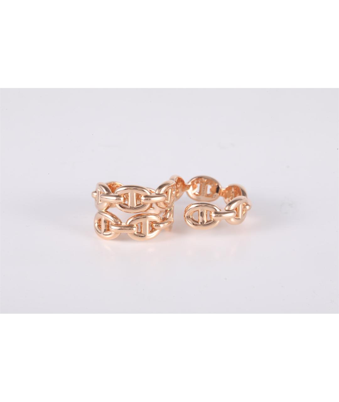 HERMES Золотое кольцо из розового золота, фото 4