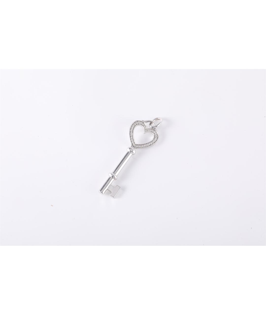 TIFFANY&CO Серебряное колье из белого золота, фото 2