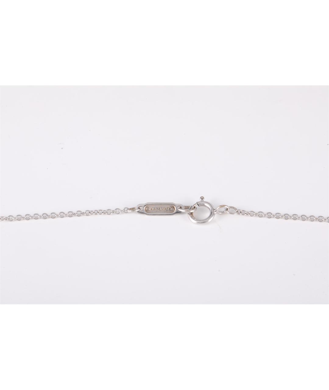 TIFFANY&CO Серебряное колье из белого золота, фото 5