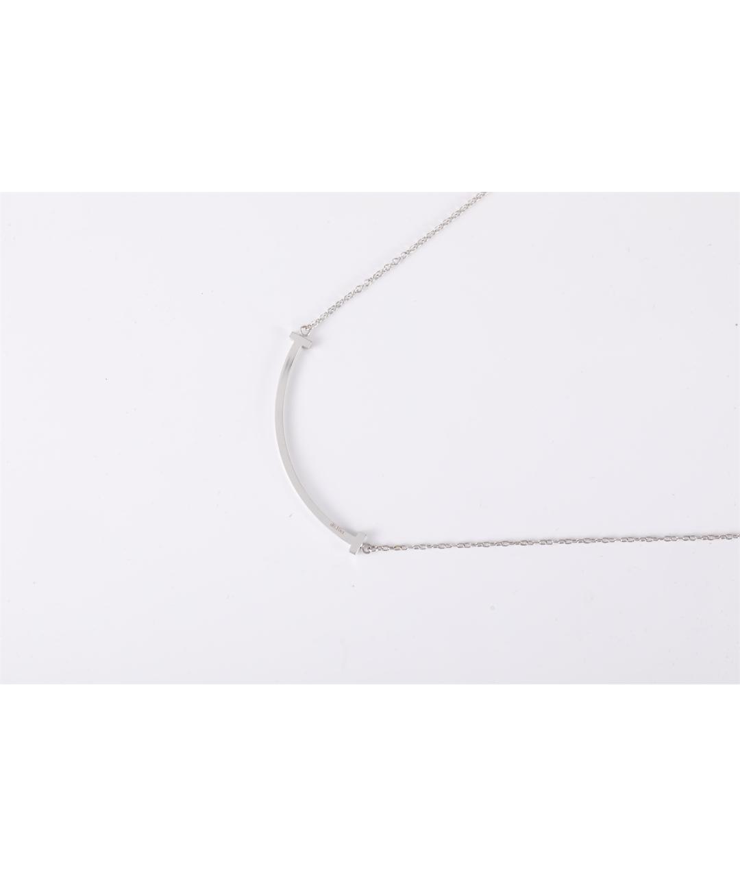 TIFFANY&CO Серебряное колье из белого золота, фото 3