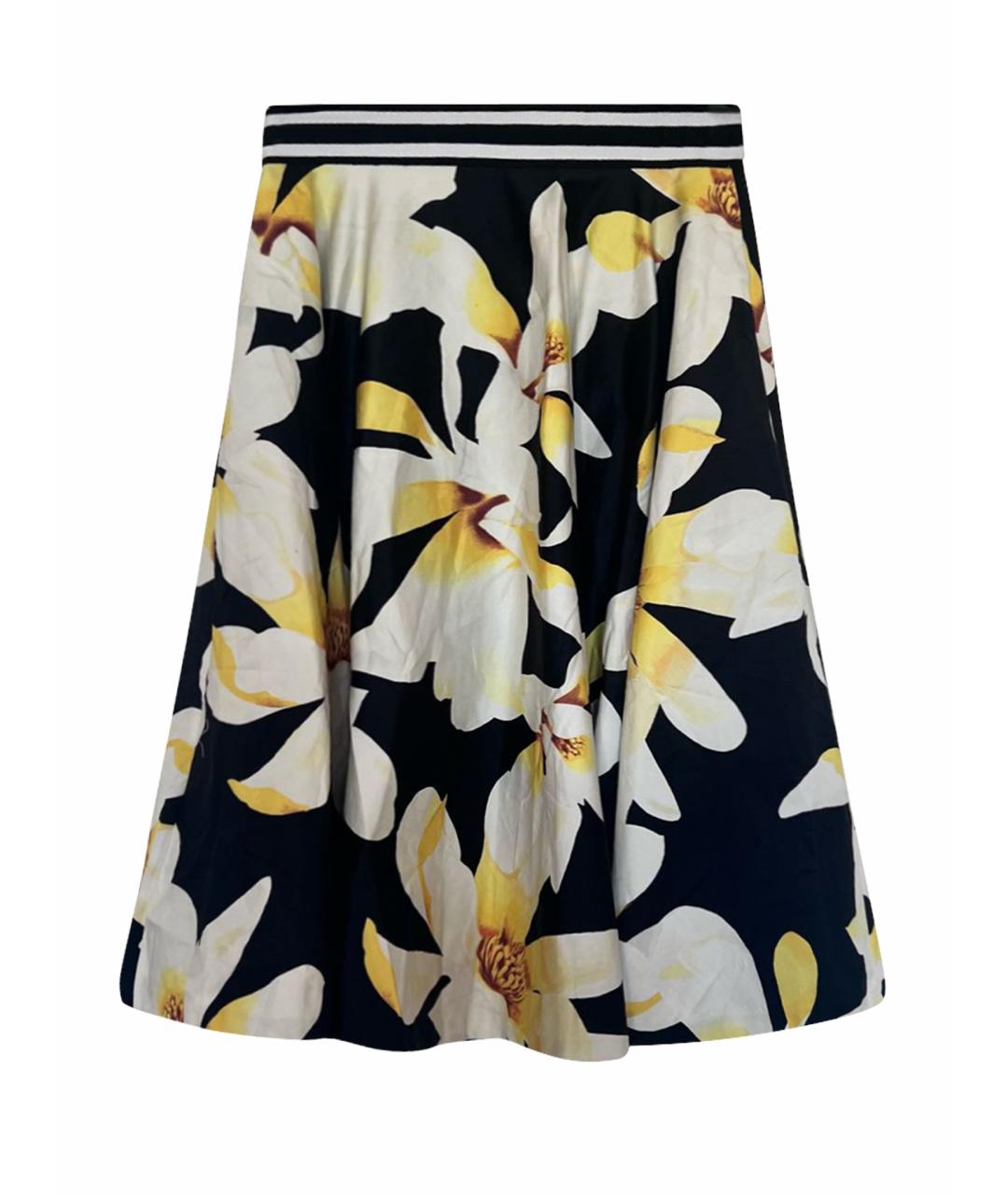ALICE+OLIVIA Белая хлопковая юбка миди, фото 1