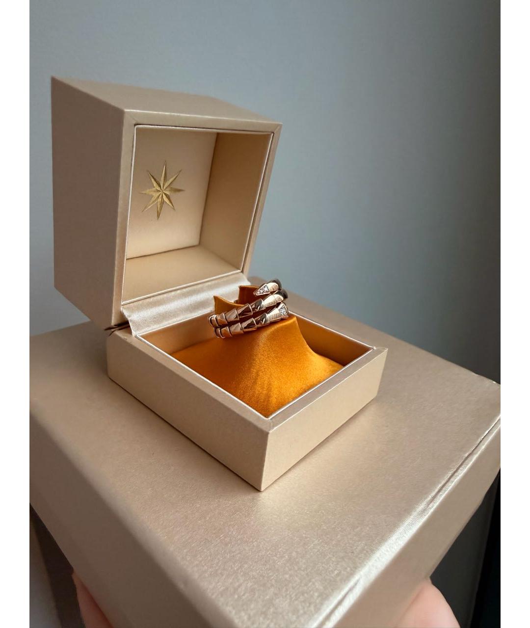 BVLGARI Золотое кольцо из розового золота, фото 3
