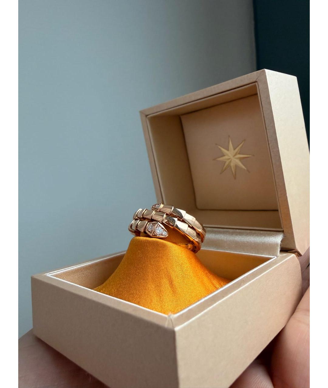 BVLGARI Золотое кольцо из розового золота, фото 4