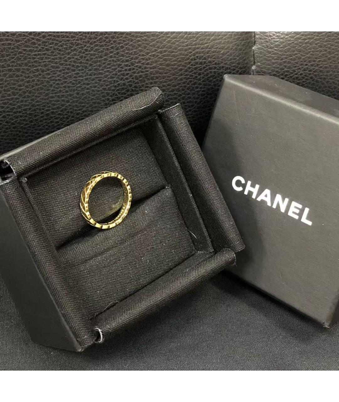 CHANEL Золотое кольцо из желтого золота, фото 4