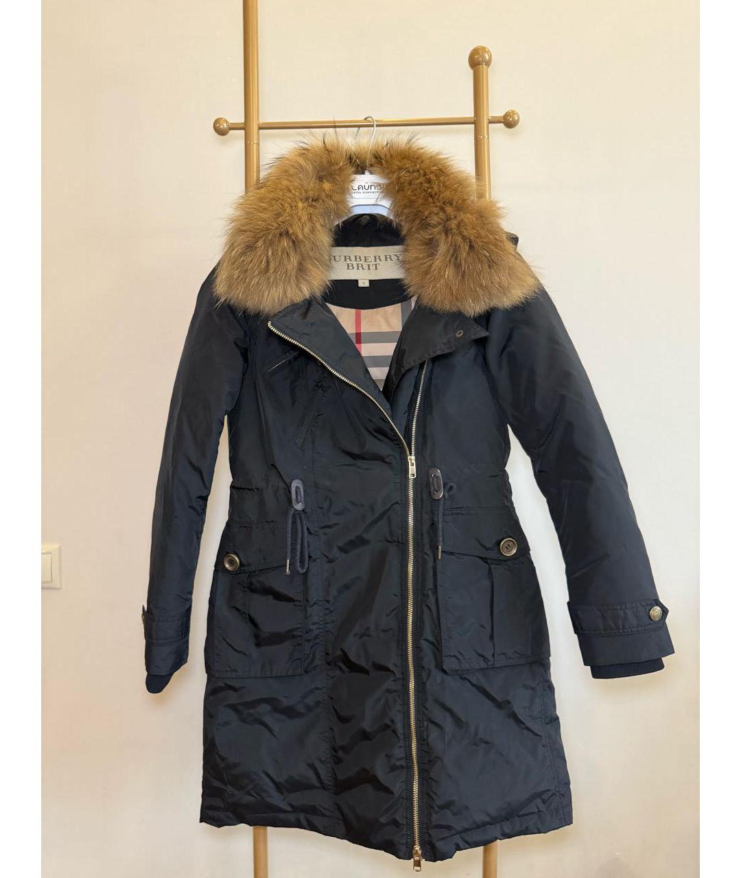 BURBERRY Черный пуховик, фото 9