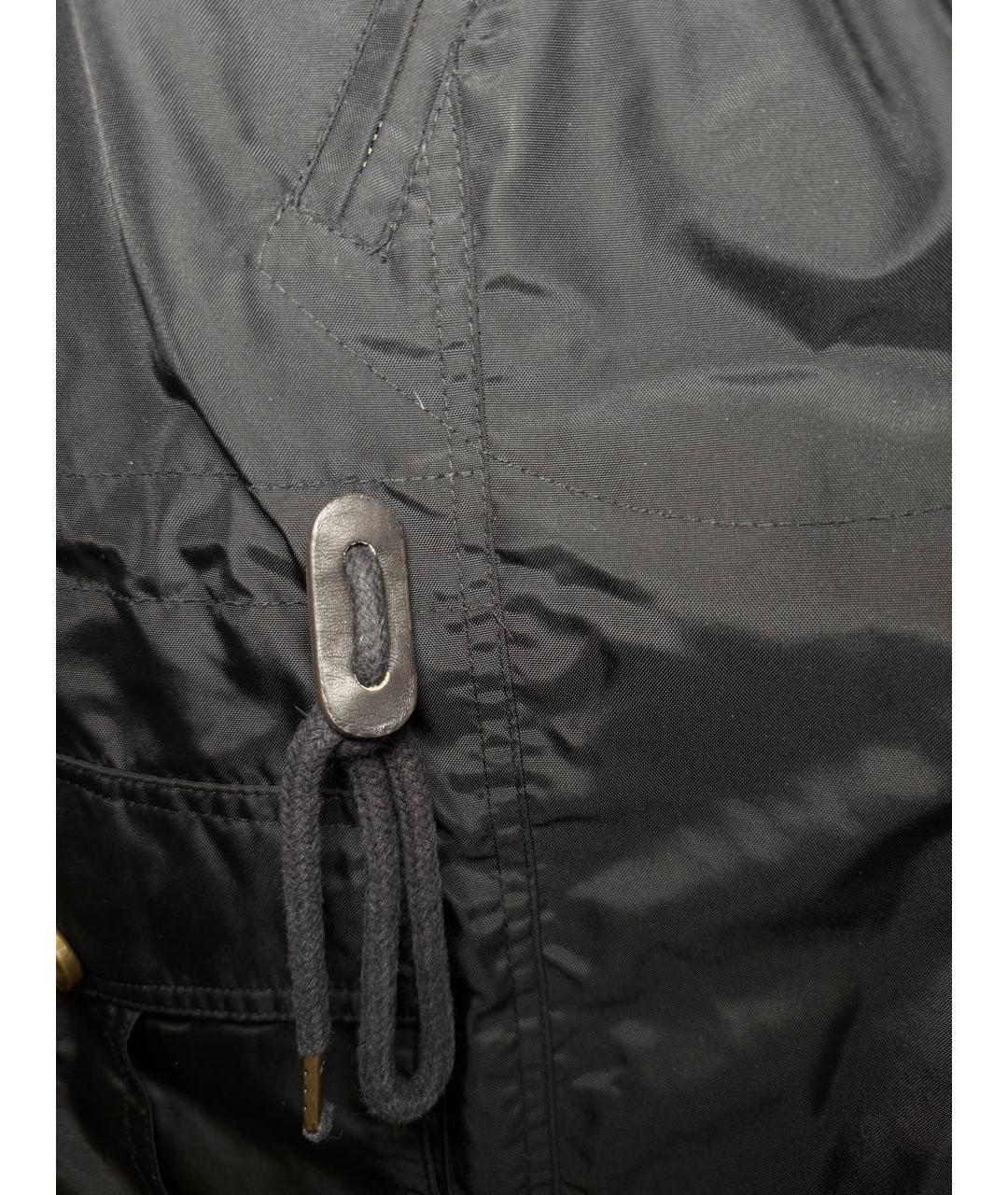 BURBERRY Черный пуховик, фото 4