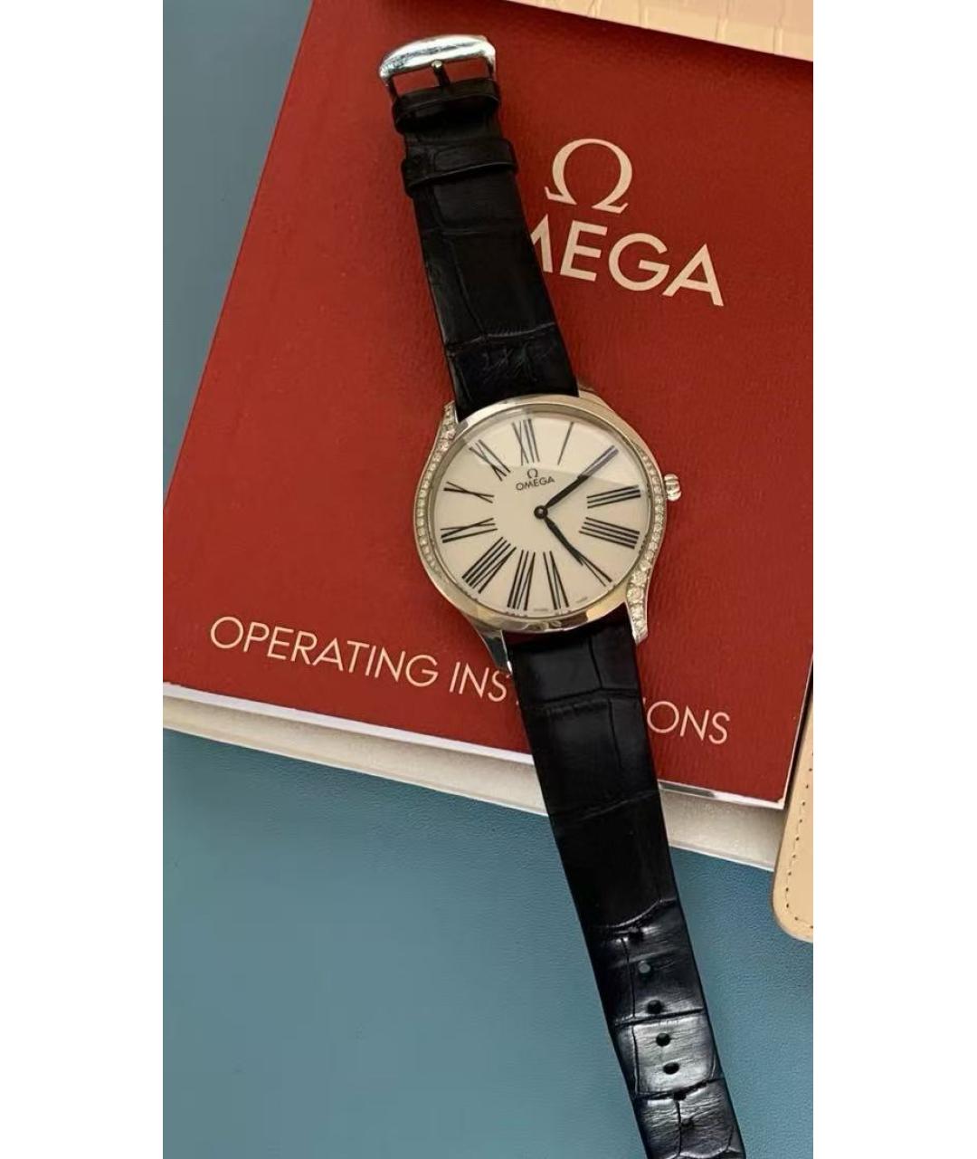 OMEGA Серебряные часы, фото 4