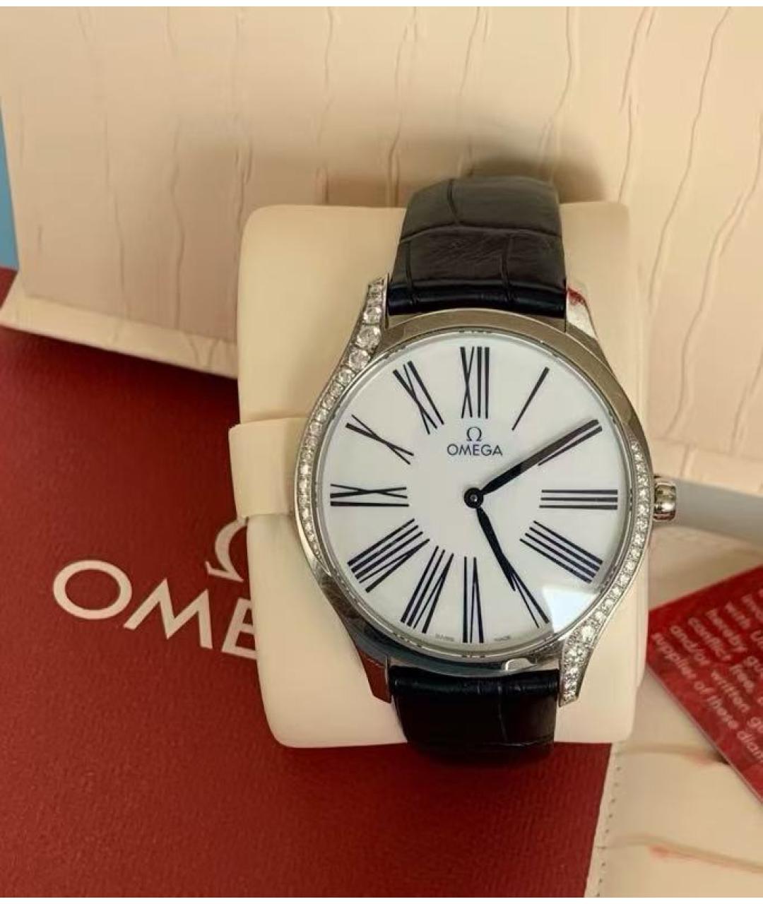 OMEGA Серебряные часы, фото 2