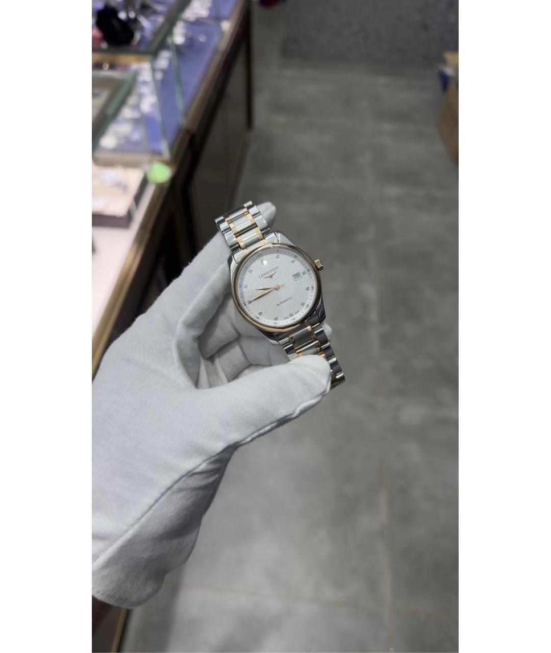 LONGINES Серебряные часы, фото 4