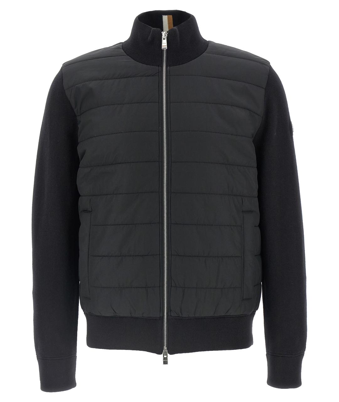 HUGO BOSS Черная шерстяная куртка, фото 1