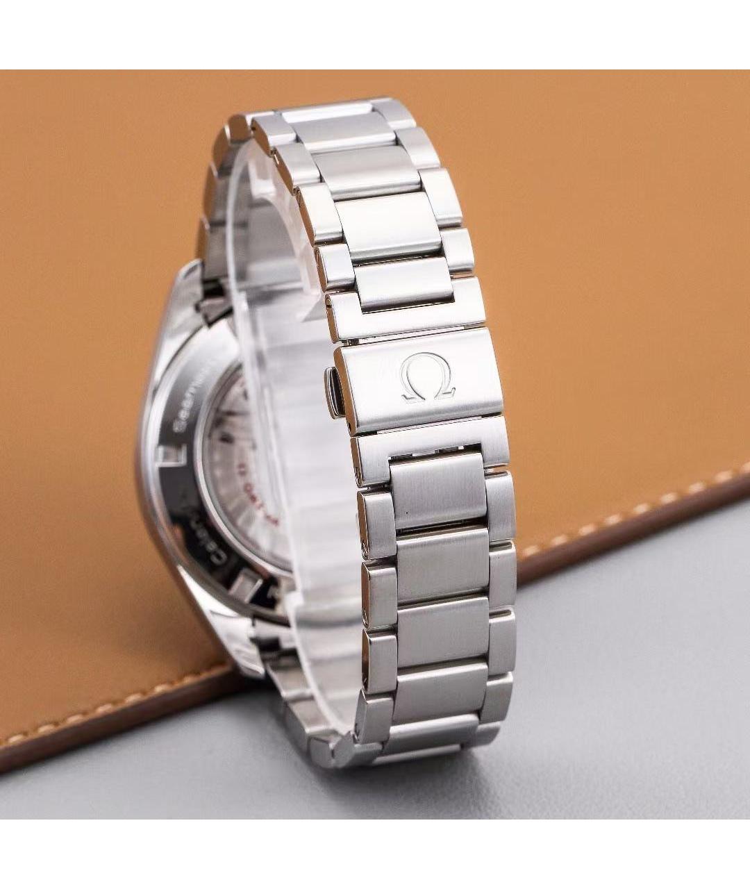 OMEGA Серебряные часы, фото 4