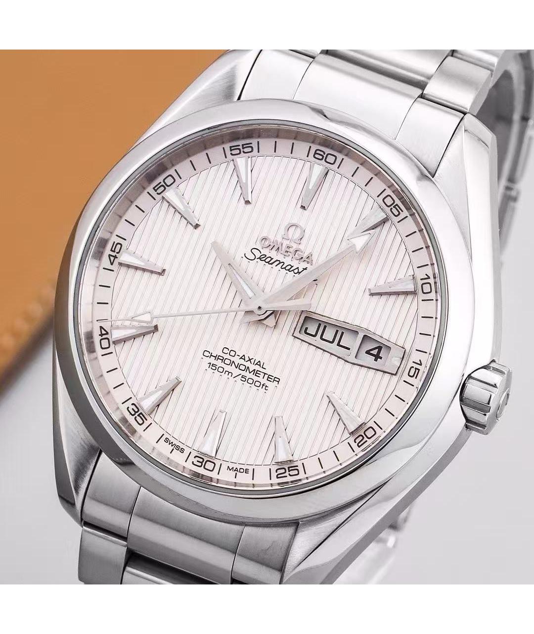 OMEGA Серебряные часы, фото 2