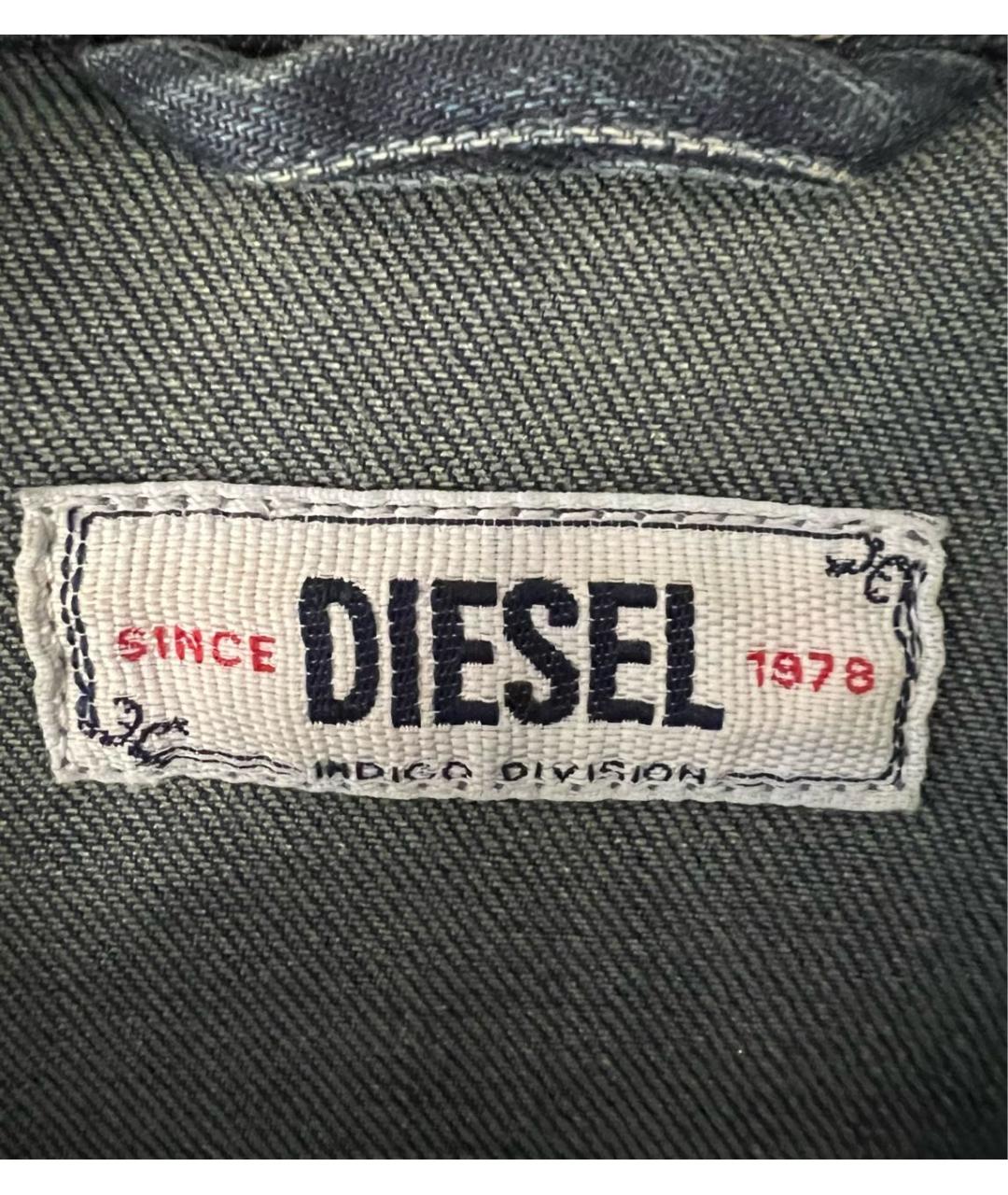 DIESEL Синяя деним куртка, фото 3
