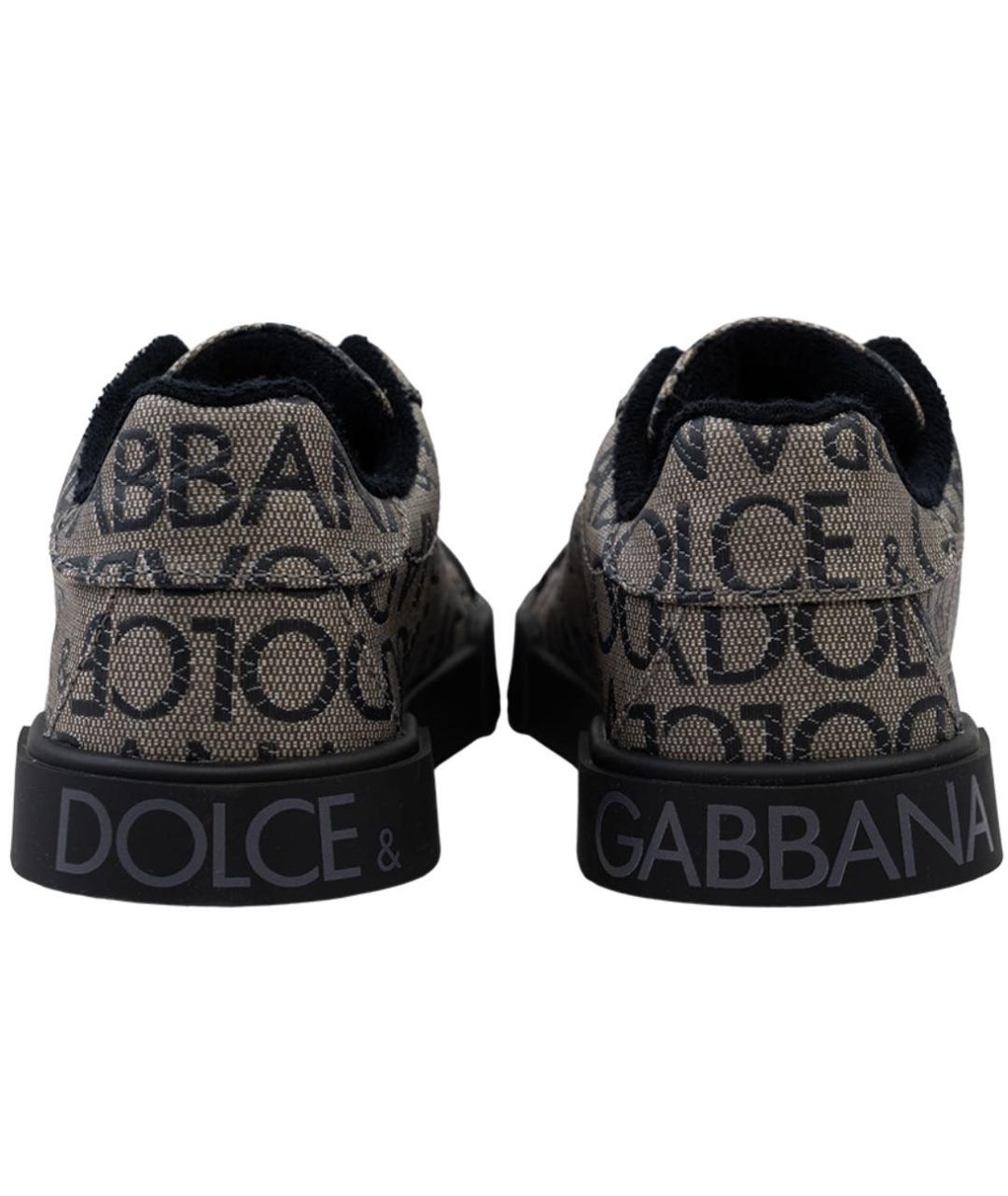 DOLCE&GABBANA Текстильные кеды, фото 4