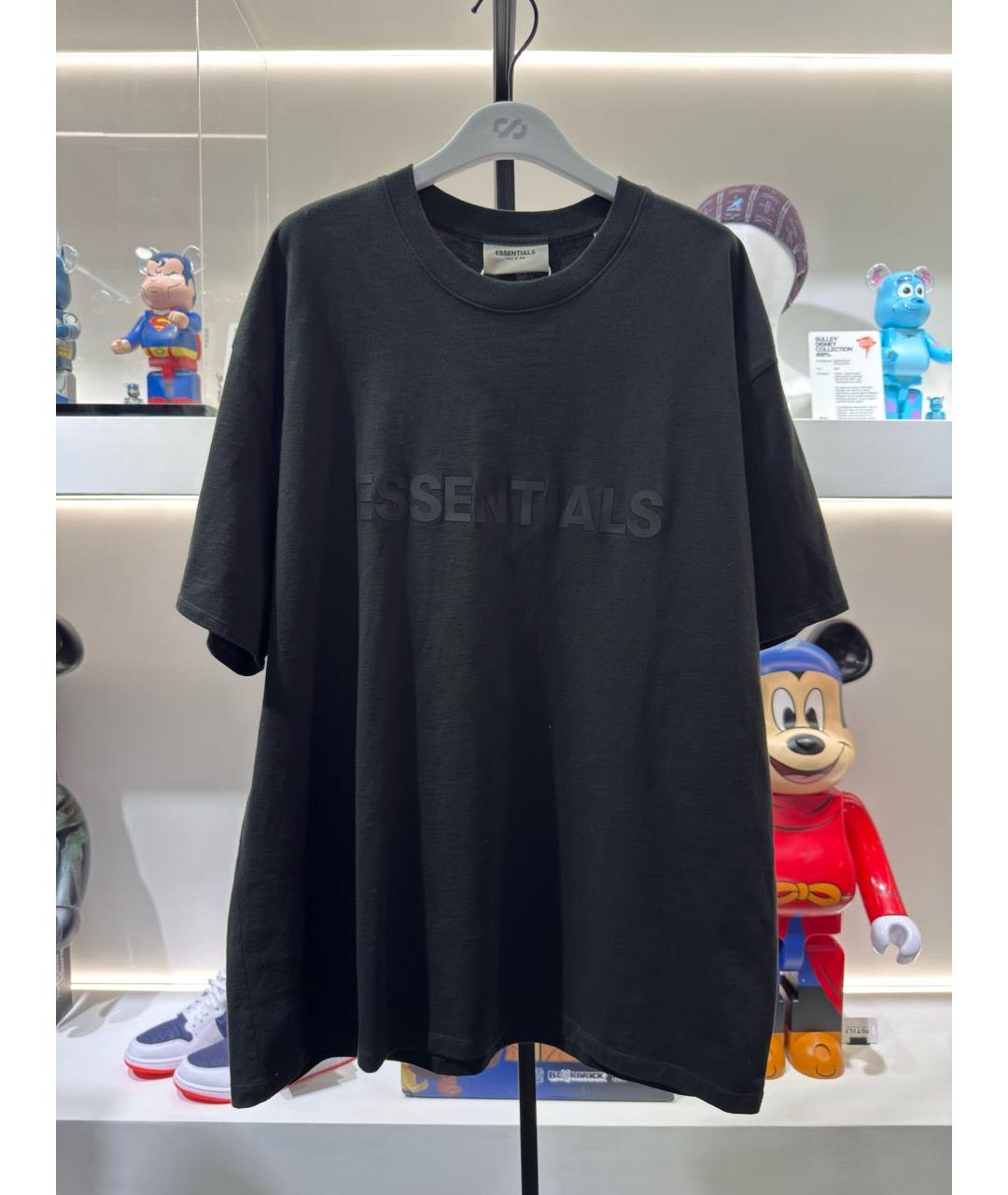 FEAR OF GOD ESSENTIALS Черная футболка, фото 7