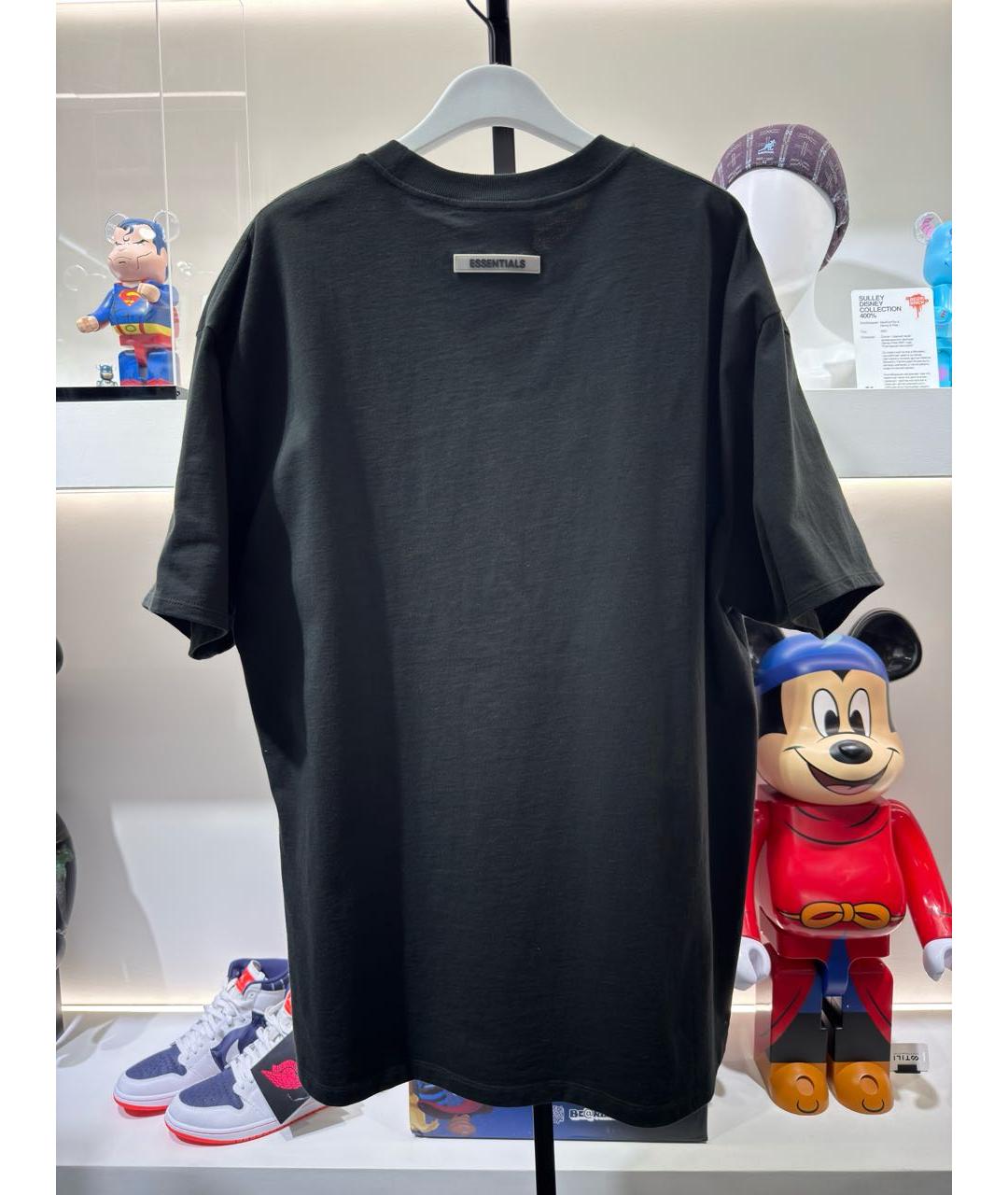 FEAR OF GOD ESSENTIALS Черная футболка, фото 2