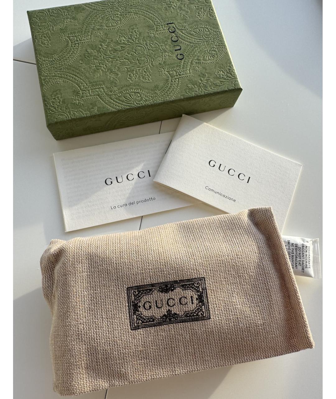 GUCCI Темно-синяя ключница, фото 5