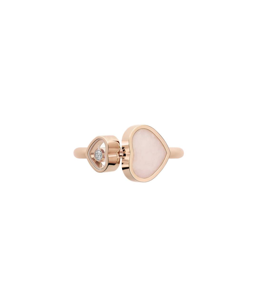 CHOPARD Желтое кольцо из розового золота, фото 2