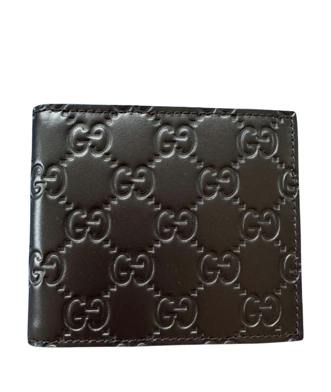 GUCCI Коричневый кожаный кошелек, фото 1