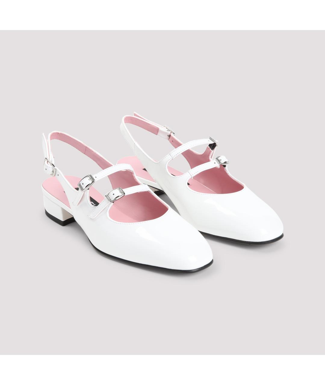 CAREL Белые кожаные туфли, фото 4