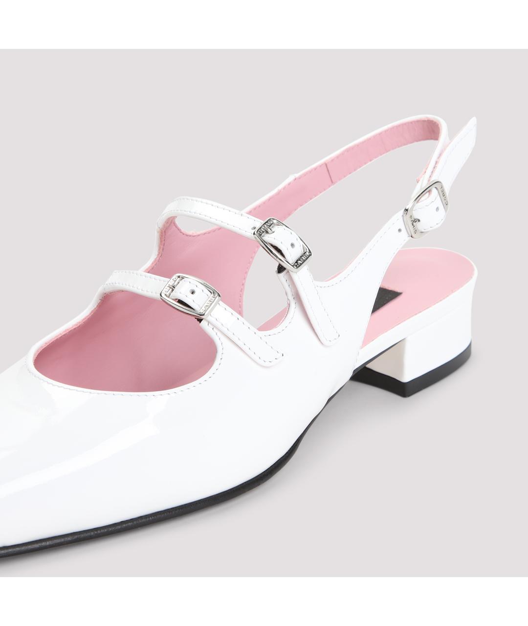 CAREL Белые кожаные туфли, фото 5