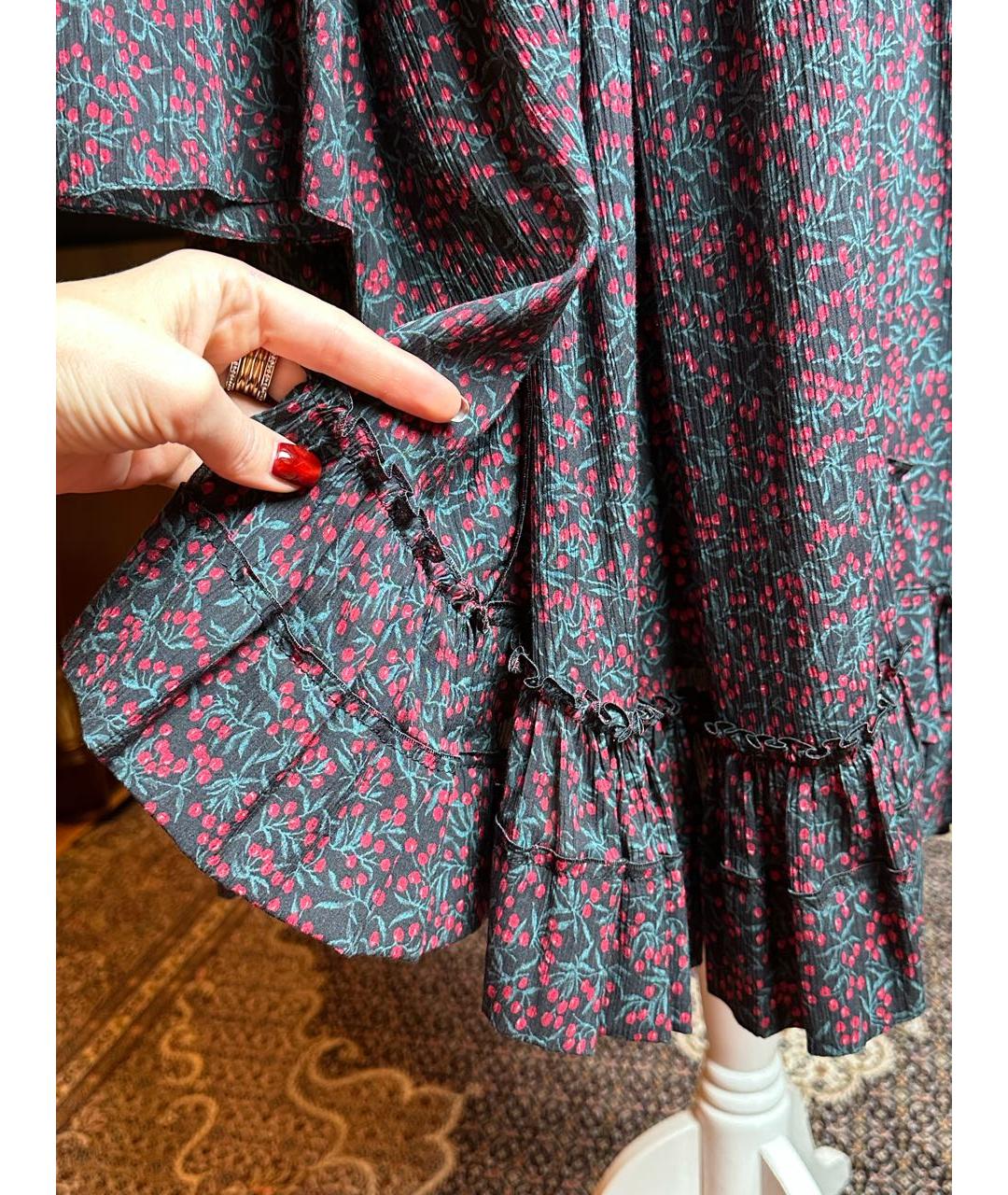 CHLOE Мульти хлопковое повседневное платье, фото 7