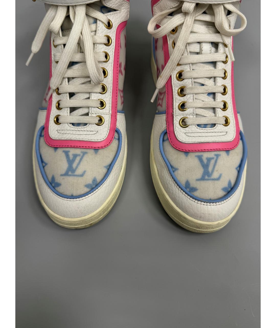 LOUIS VUITTON Кожаные кроссовки, фото 4