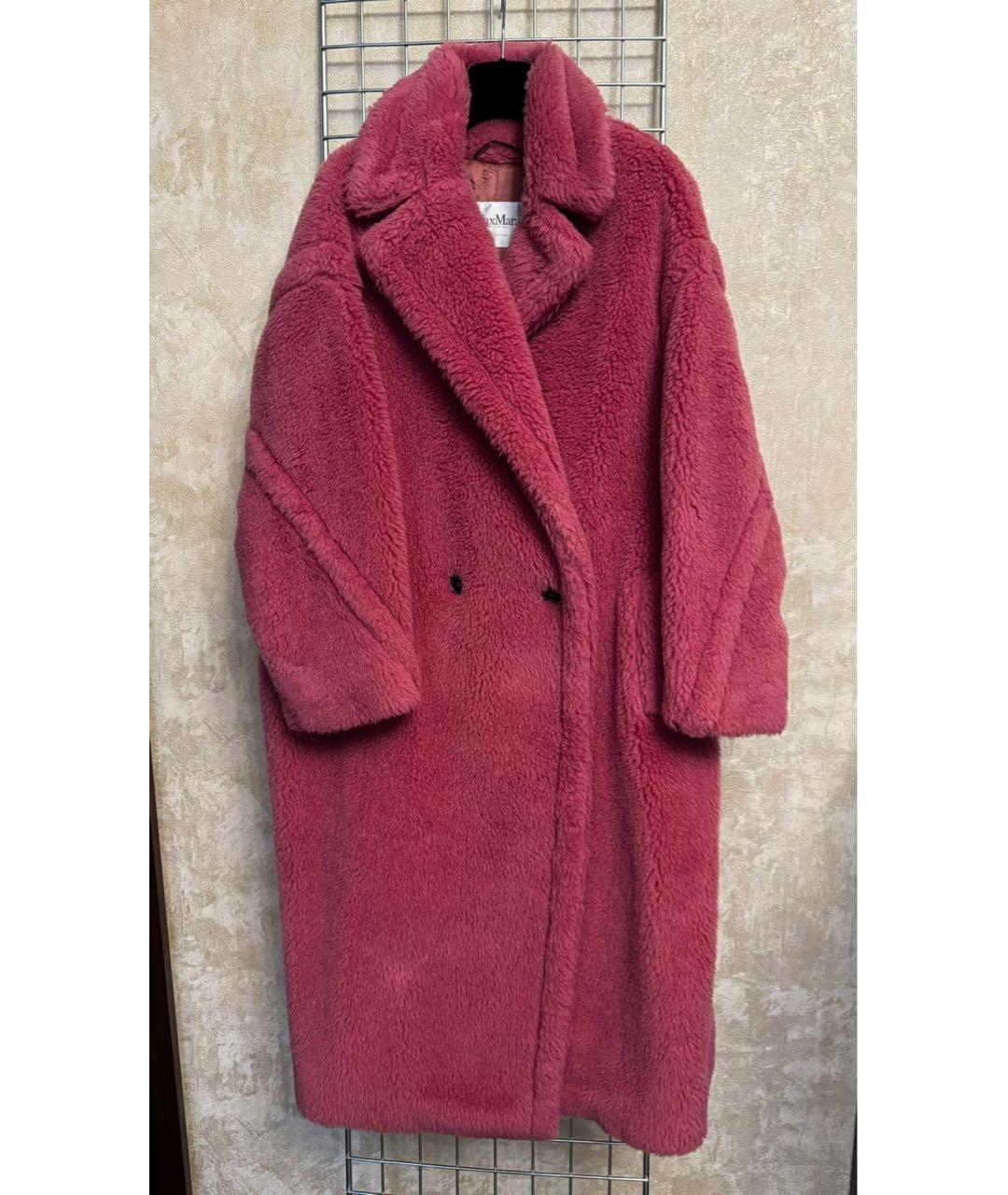 MAX MARA Розовая шуба, фото 5
