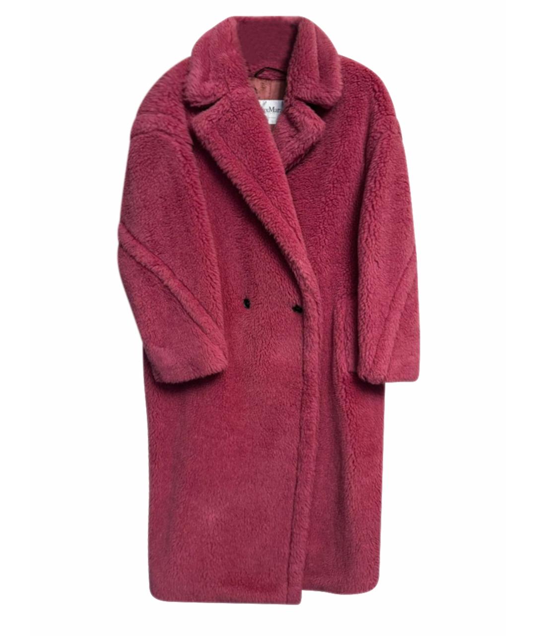 MAX MARA Розовая шуба, фото 1