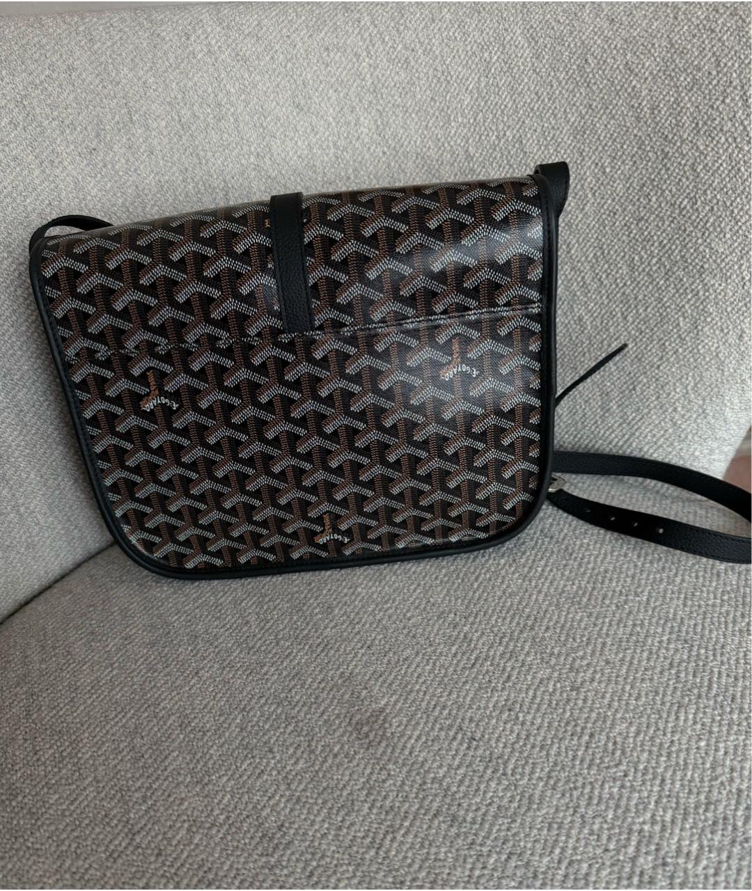 GOYARD Коричневая сумка на плечо, фото 3