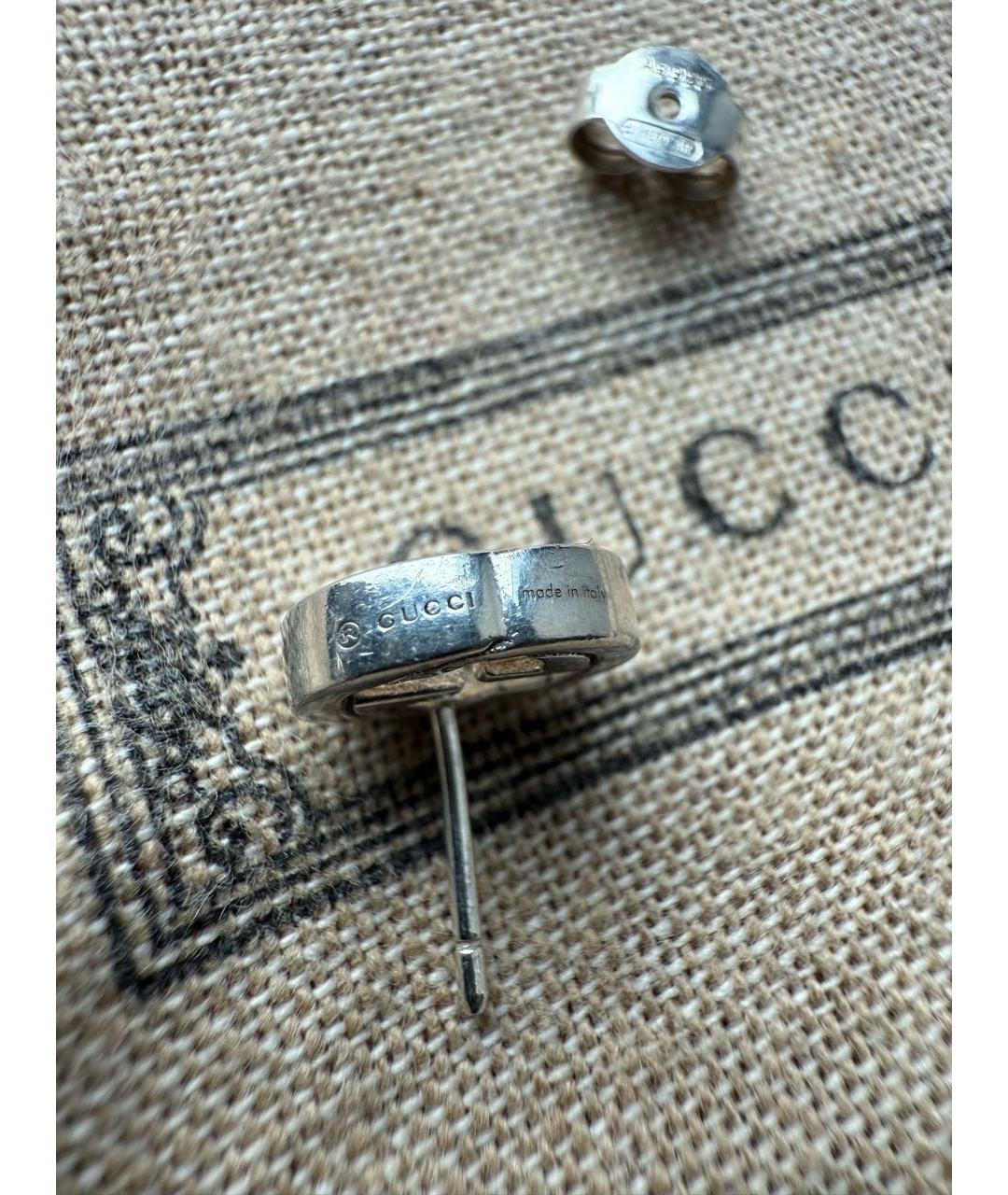 GUCCI Серебряные серебряные серьги, фото 5