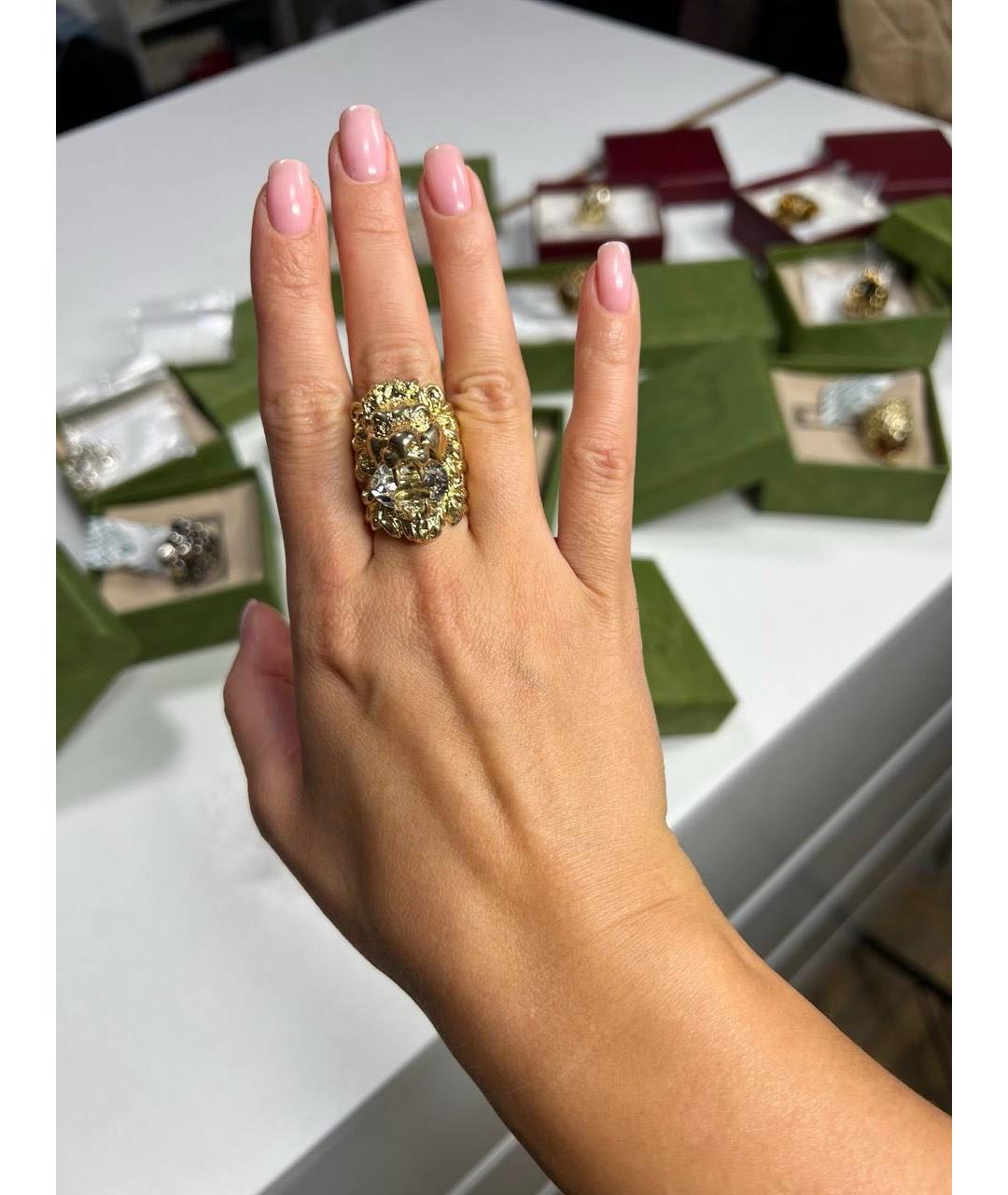 GUCCI Золотое кольцо, фото 4