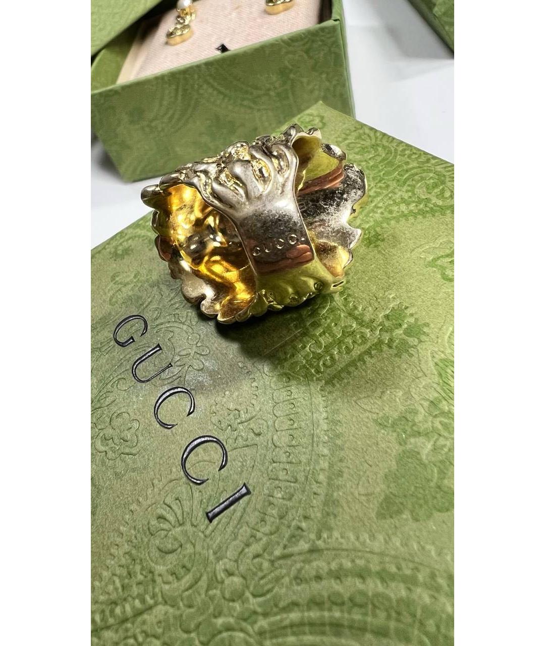 GUCCI Золотое кольцо, фото 3