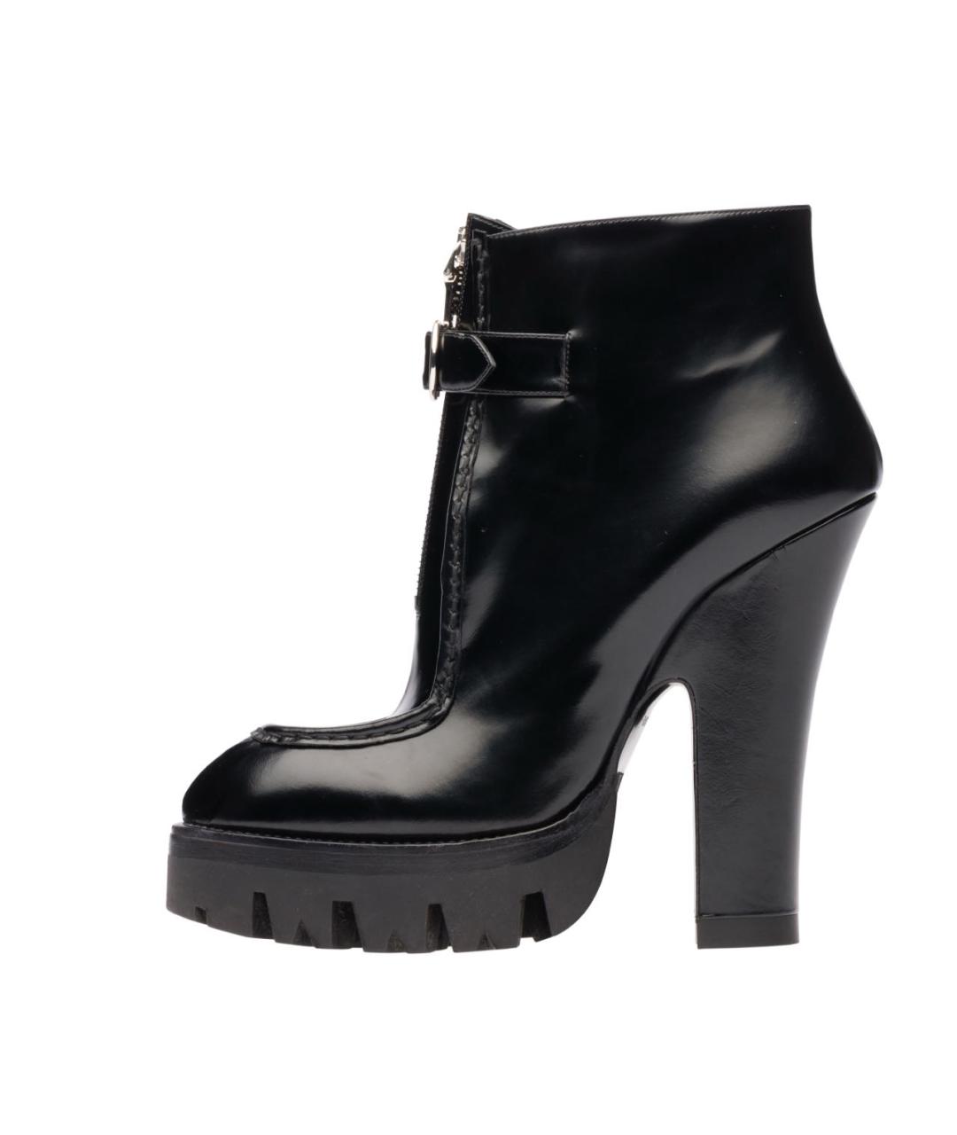 PRADA Черные ботильоны из лакированной кожи, фото 6