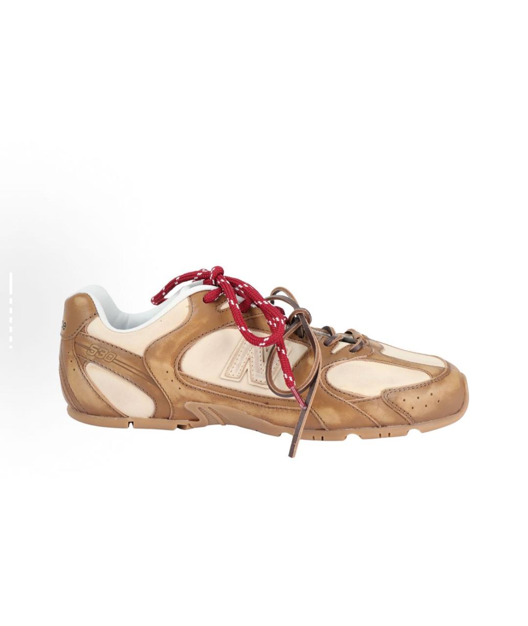 MIU MIU Кожаные кеды, фото 1