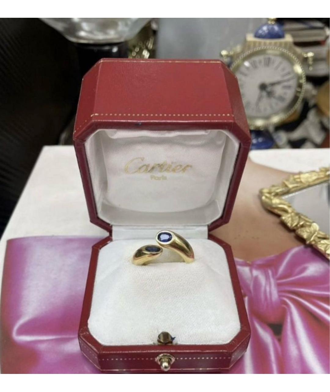 CARTIER Желтое кольцо из желтого золота, фото 3