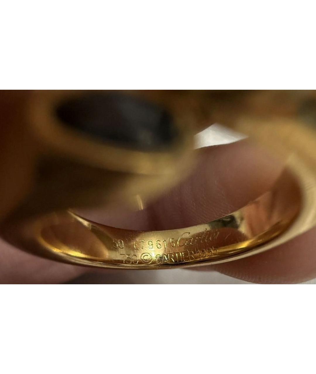 CARTIER Желтое кольцо из желтого золота, фото 4