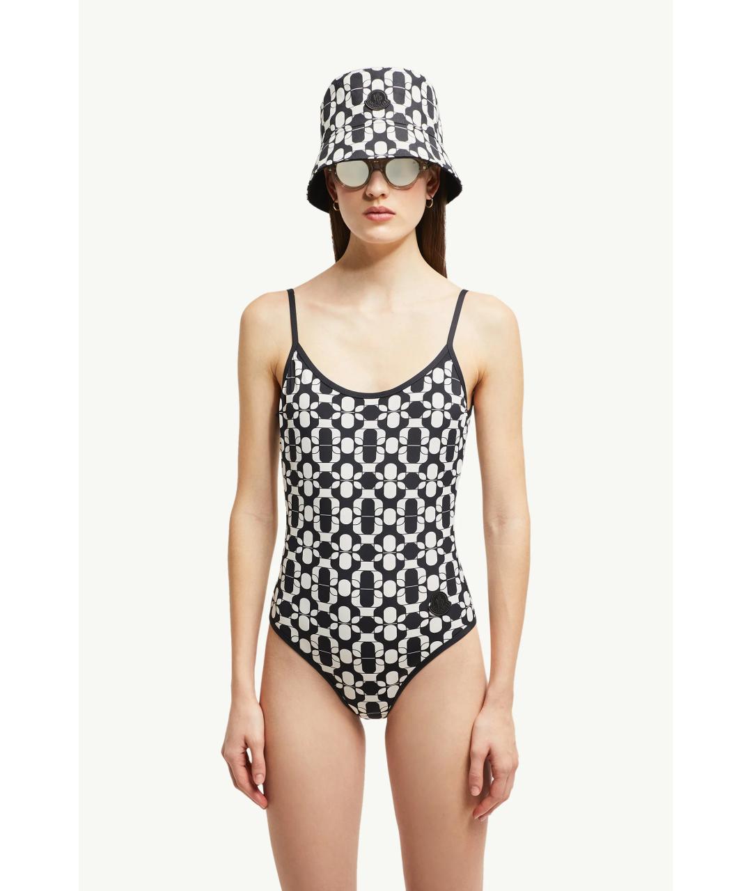 MONCLER Мульти полиамидовый купальник, фото 2