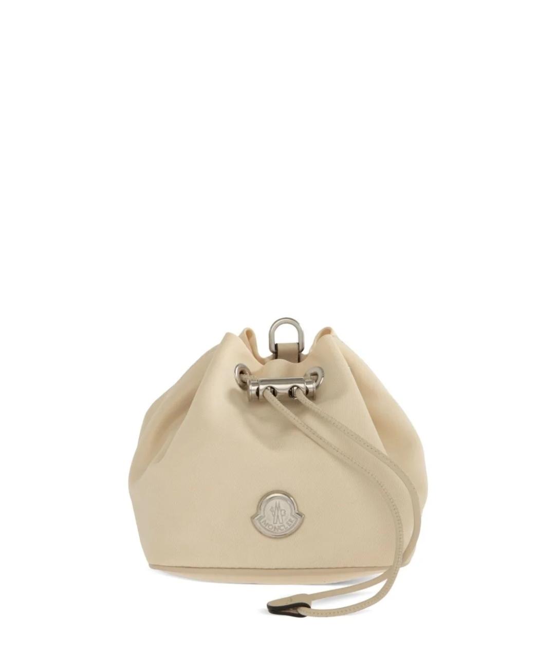 MONCLER Бежевая сумка через плечо, фото 1