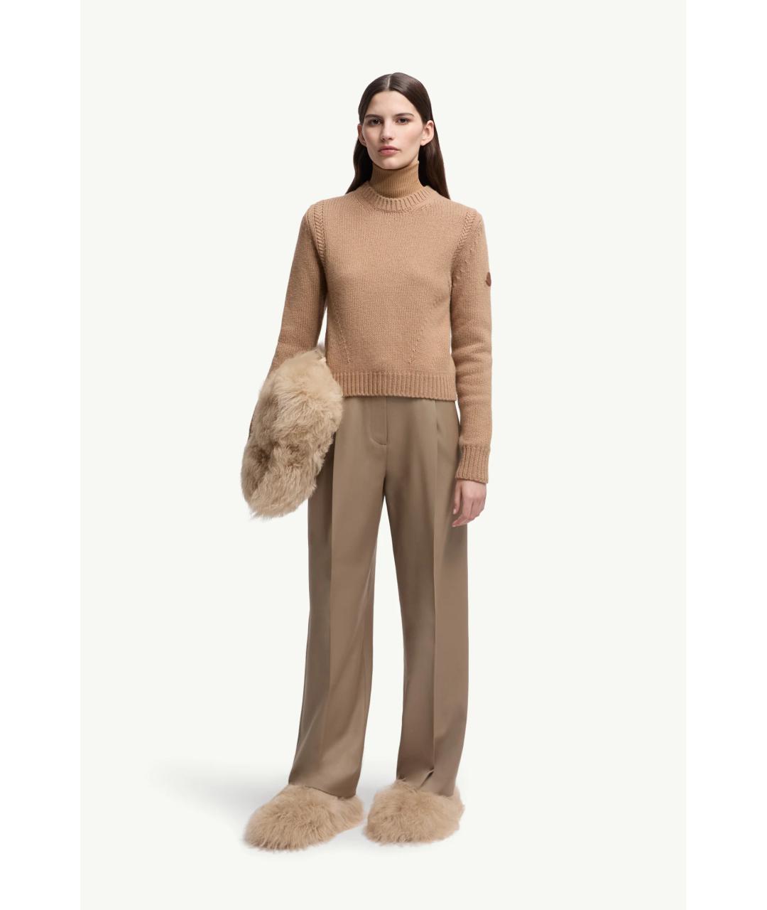 MONCLER Бежевый джемпер / свитер, фото 2