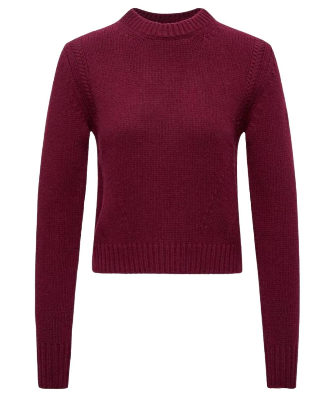 MONCLER Красный шерстяной джемпер / свитер, фото 1