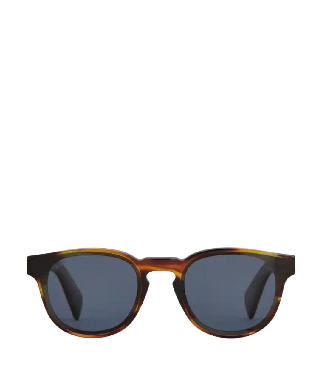 TOD'S Коричневые солнцезащитные очки, фото 1